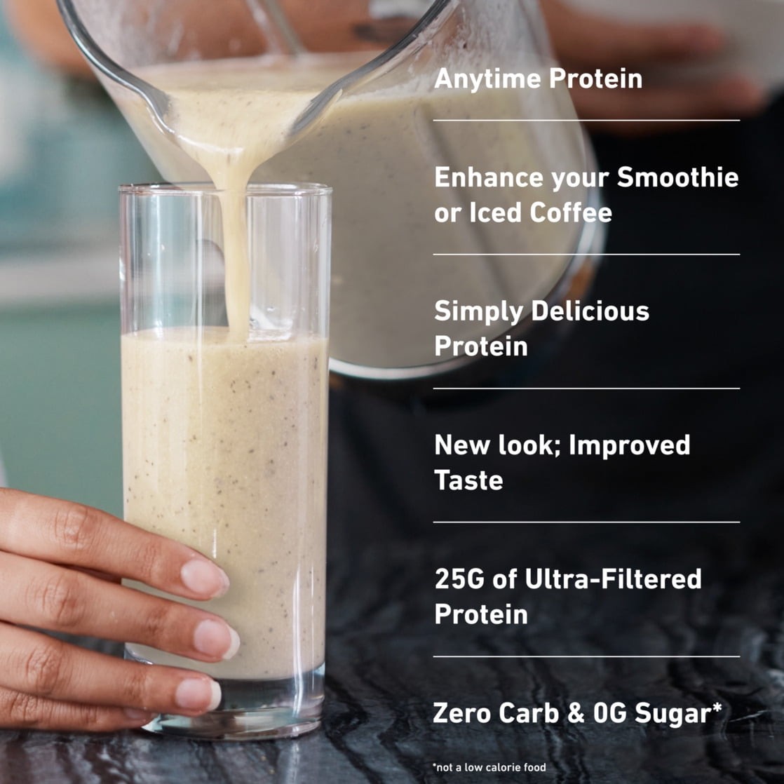 Isopure Zero Carb 100% Whey Protein Isolate Vanilla Protein Powder, 25g