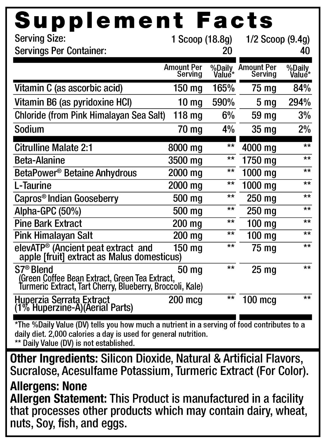 PRE-WORKOUT – Sweat Ethic PUMP – Strawberry Pineapple EX 12/25