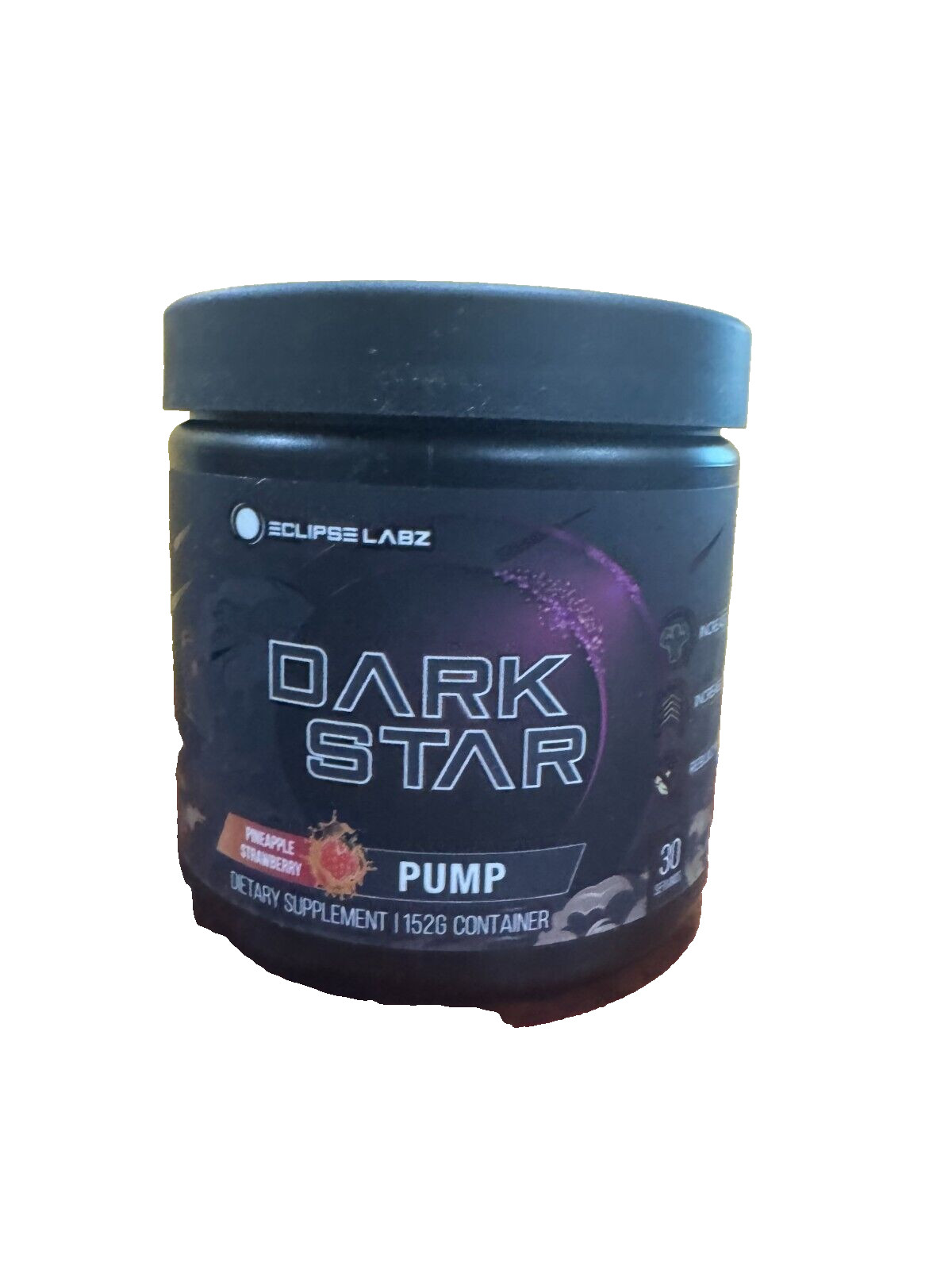DARK STAR Eclipse Labz Extreme Pump Formula Pineapple Strawberry 12/2025