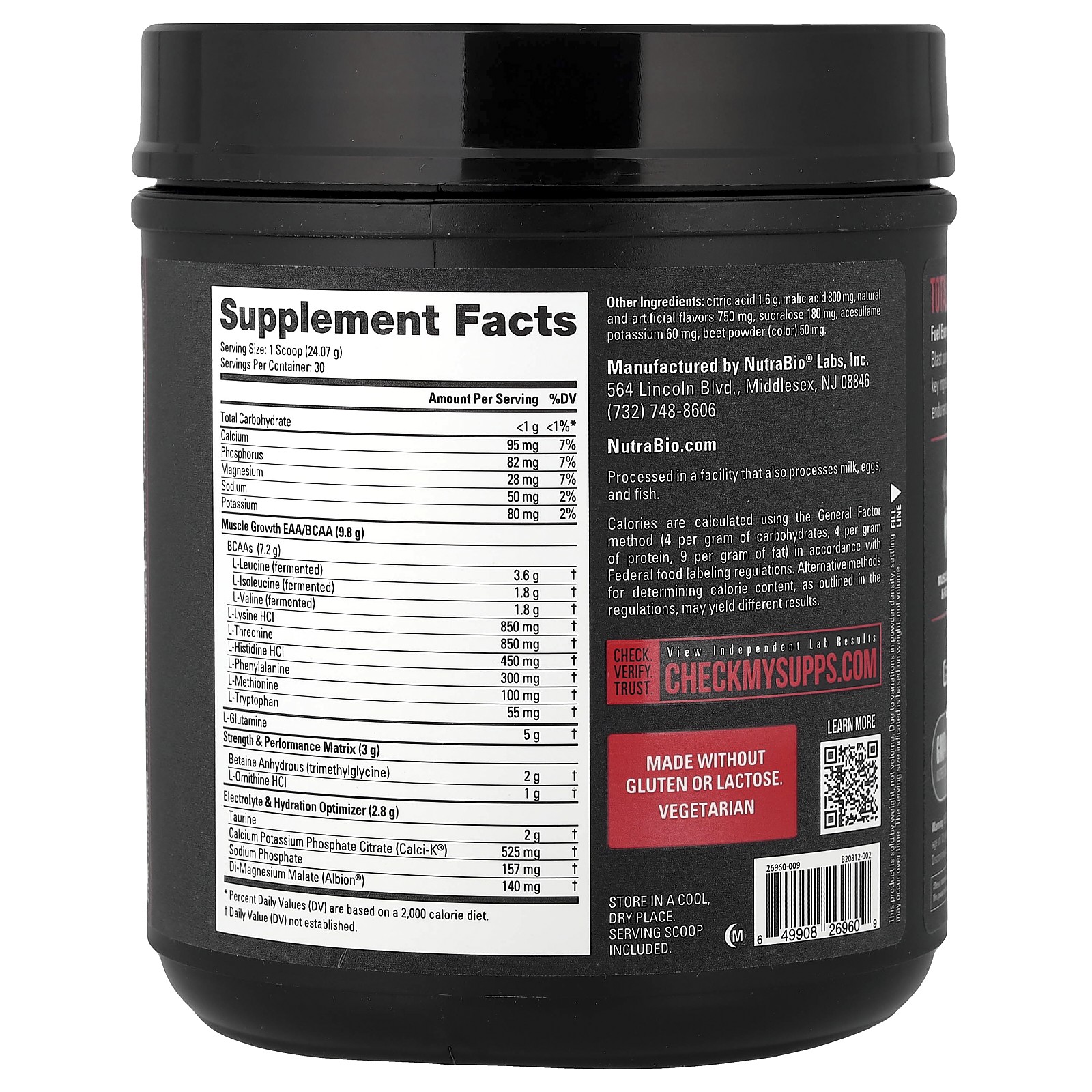 Intra Blast, Intra Workout Amino Fuel, Dragonfruit Candy, 1.6 lb (722 g)
