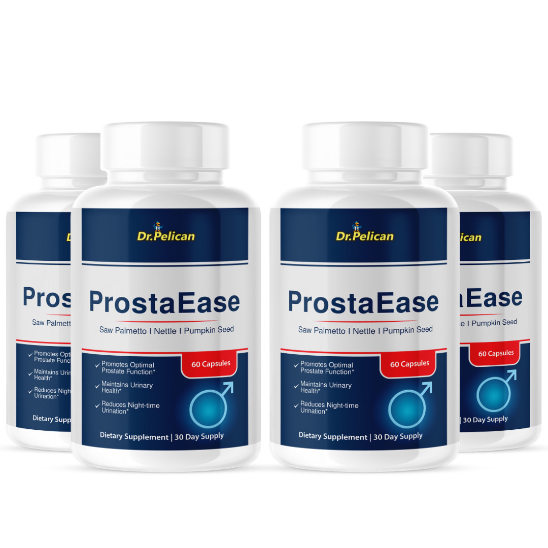 ProstaEase- Support Supplement for Men – Urinary & Bladder Health-4 Bottles