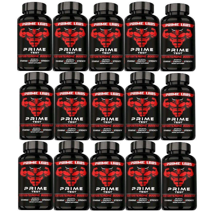 [15x BULK Lot] Prime Labs Men’s Testosterone Booster 60 Premium Caps 4/28 RESELL
