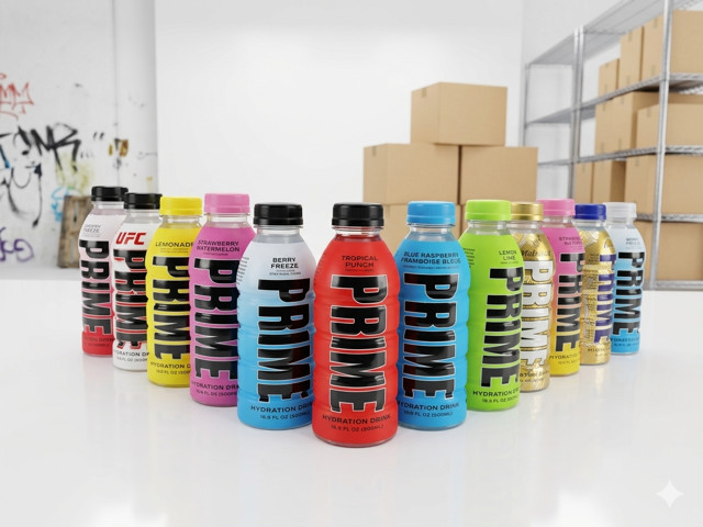 PRIME Hydration – Electrolyte Sports Drink – Variety Pack, 16.9 oz (12 Pack)