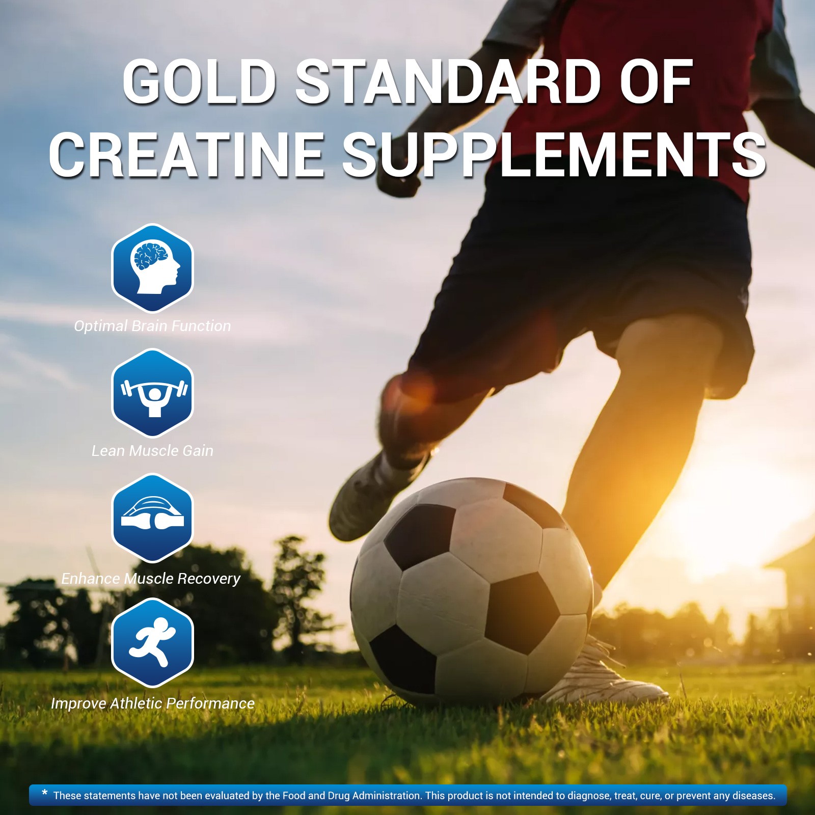 Pure Creatine Monohydrate 2.2lbs – Powder Micronized 200 Servings 5g Per Serving