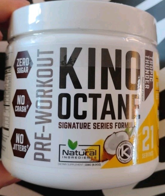 Kinobody Kino Octane Tropic Thunder Pre Workout, sealed 21 servings New