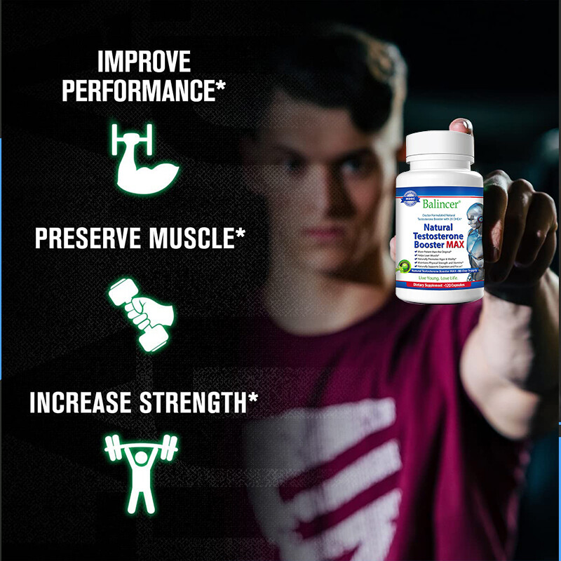 Energy Supplement Naturally Supports Cognition,Concentration* Endurance For Men
