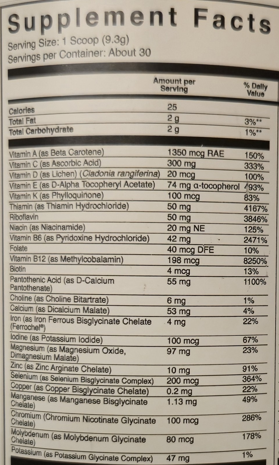 1ST Phorm MICRO FACTOR Daily Nutrition 10 oz ( 30 Serv ) Lemonade BEST BY 11/26