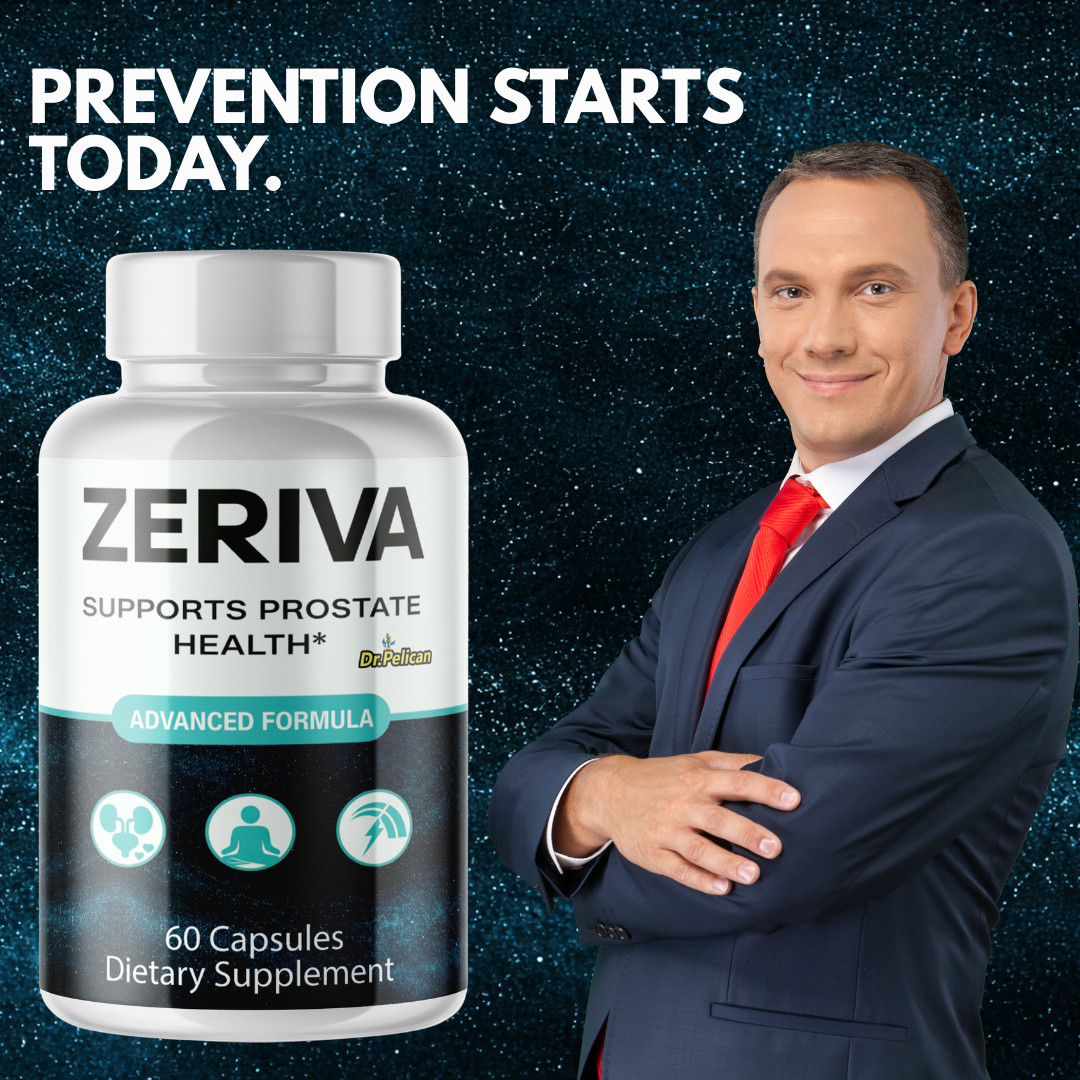 Zeriva- Prostate Support- 5 Bottles- 300 Capsules
