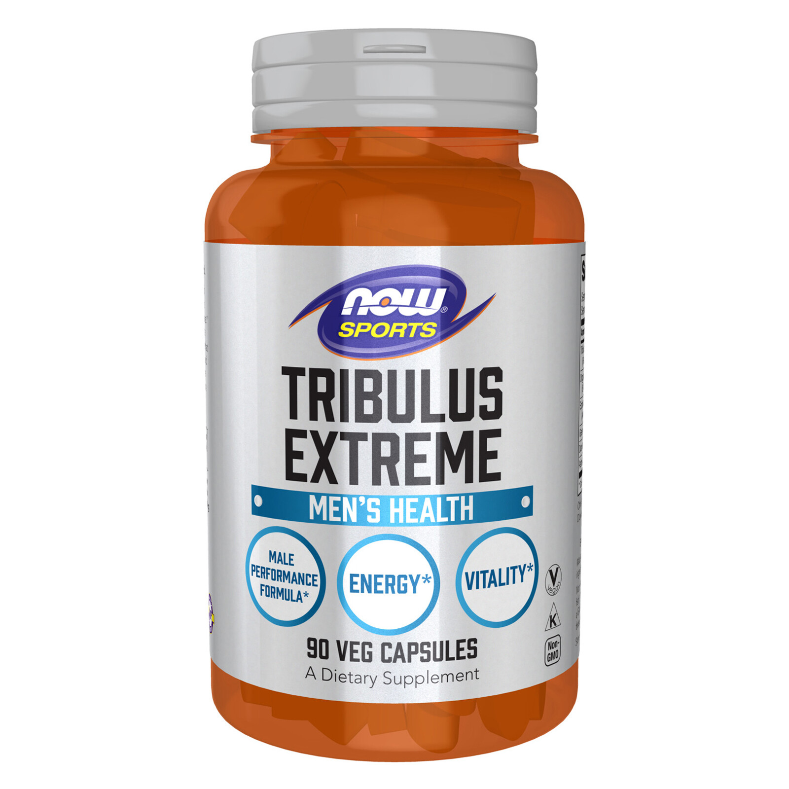 NOW FOODS Tribulus Extreme 90 Veg Caps, Clearance for Best By 07/2026