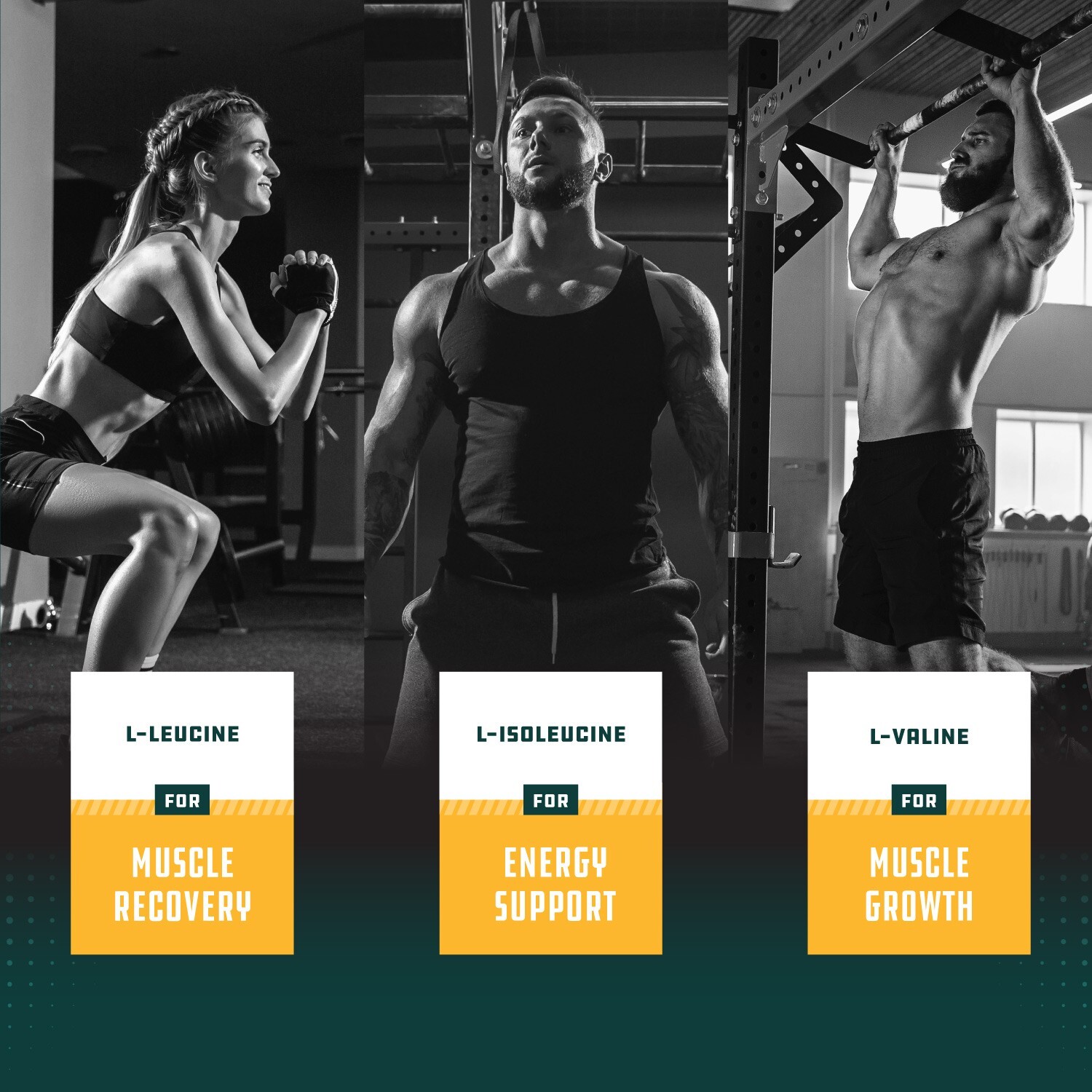 Branch Chain Amino Acids Supplement – Vegan BCAA Capsules Post Workout Muscle