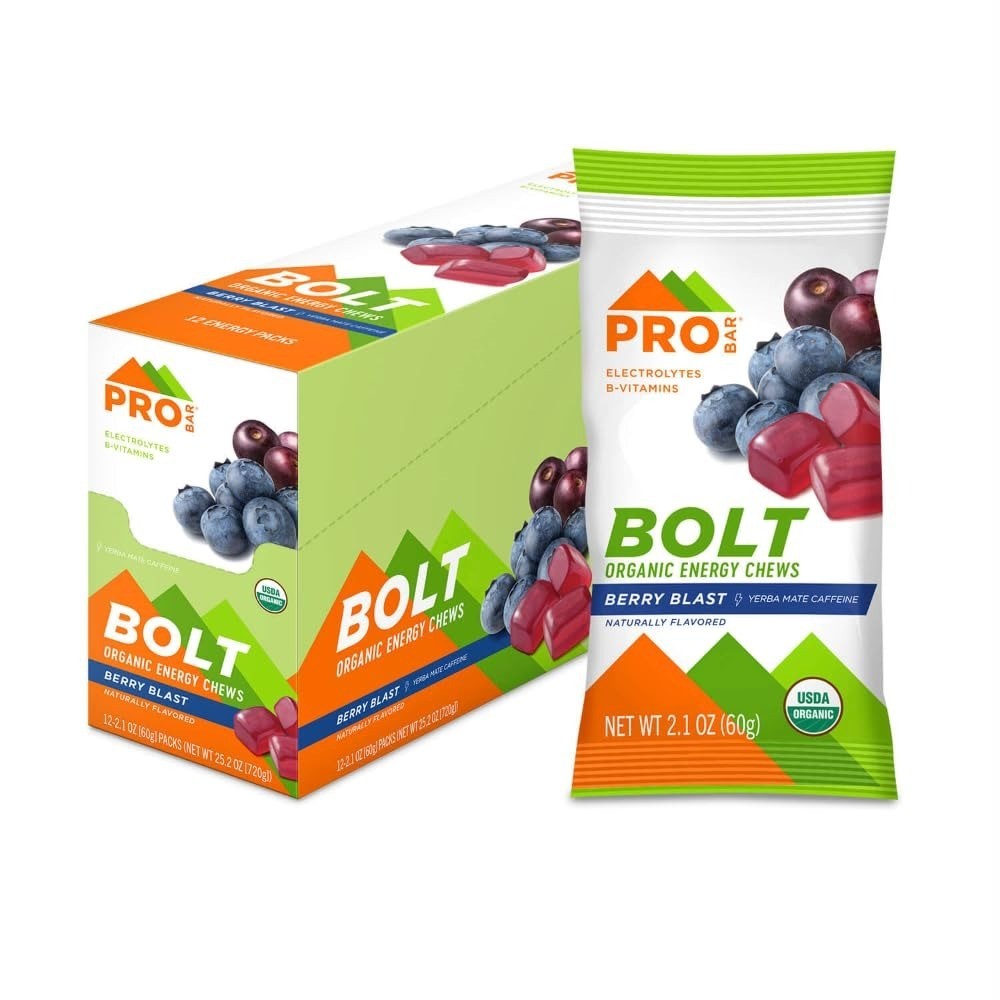 PROBAR Bolt Energy Chews Variety Pack – Organic Vegan Sports Gummies