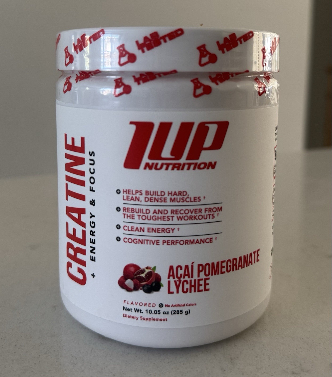 1UP Nutrition Energy + Focus Creatine ACAÍ POMEGRANATE LYCHEE 01/29