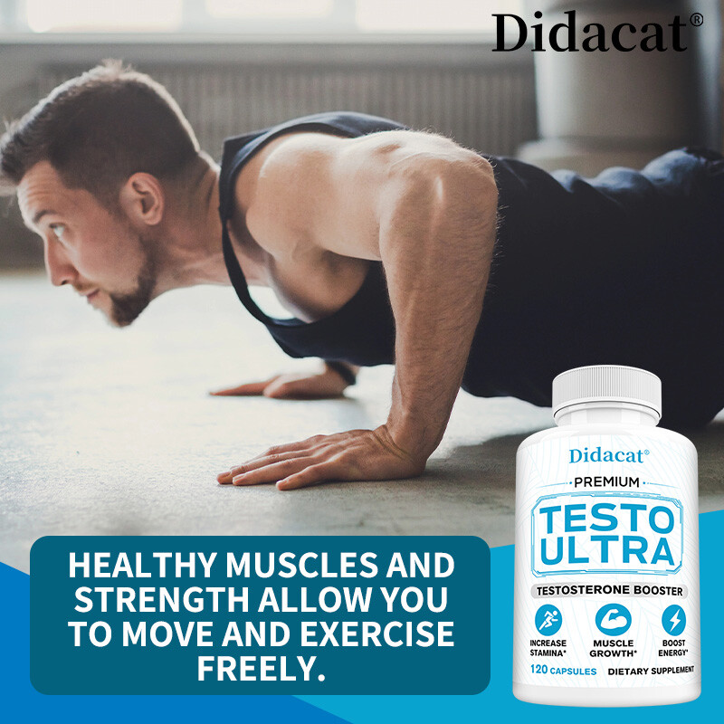 Testo Ultra Men’s 30/60/120 Natural Capsules On Sale Testo Ultra