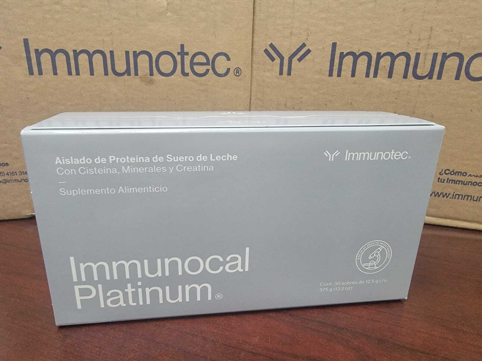 NEW Immunocal Platinum Immunotec Sealed Free 3 day shipping!!