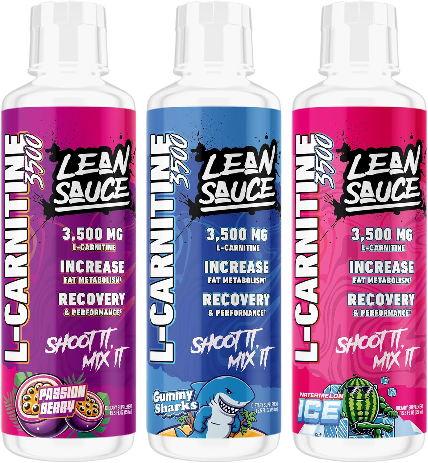 Lean Sauce L-Carnitine Liquid 3500Mg – Watermelon Ice