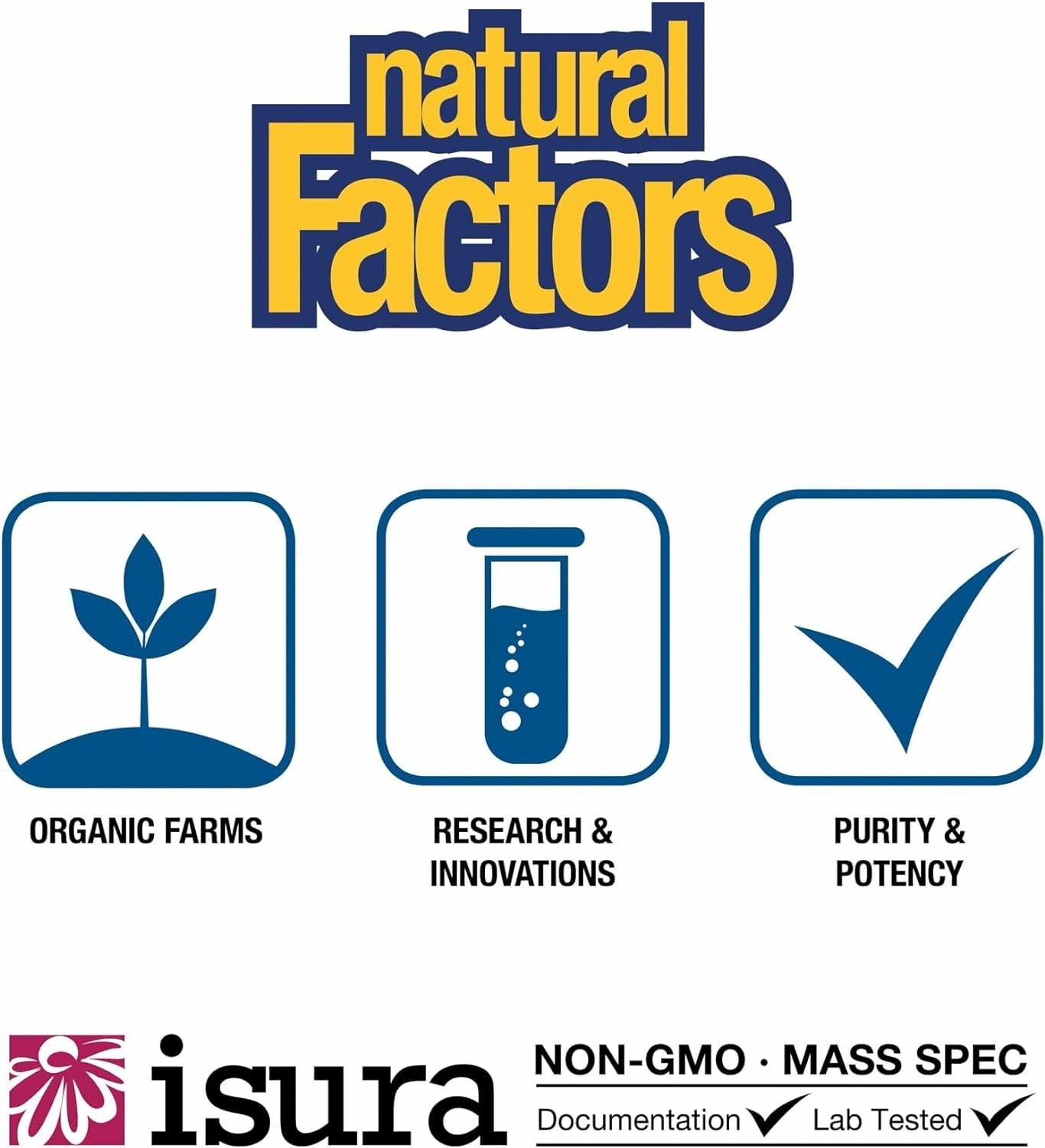 Natural Factors Micronized LGlutamine 5,000 mg Powder Easy Absorption Gut
