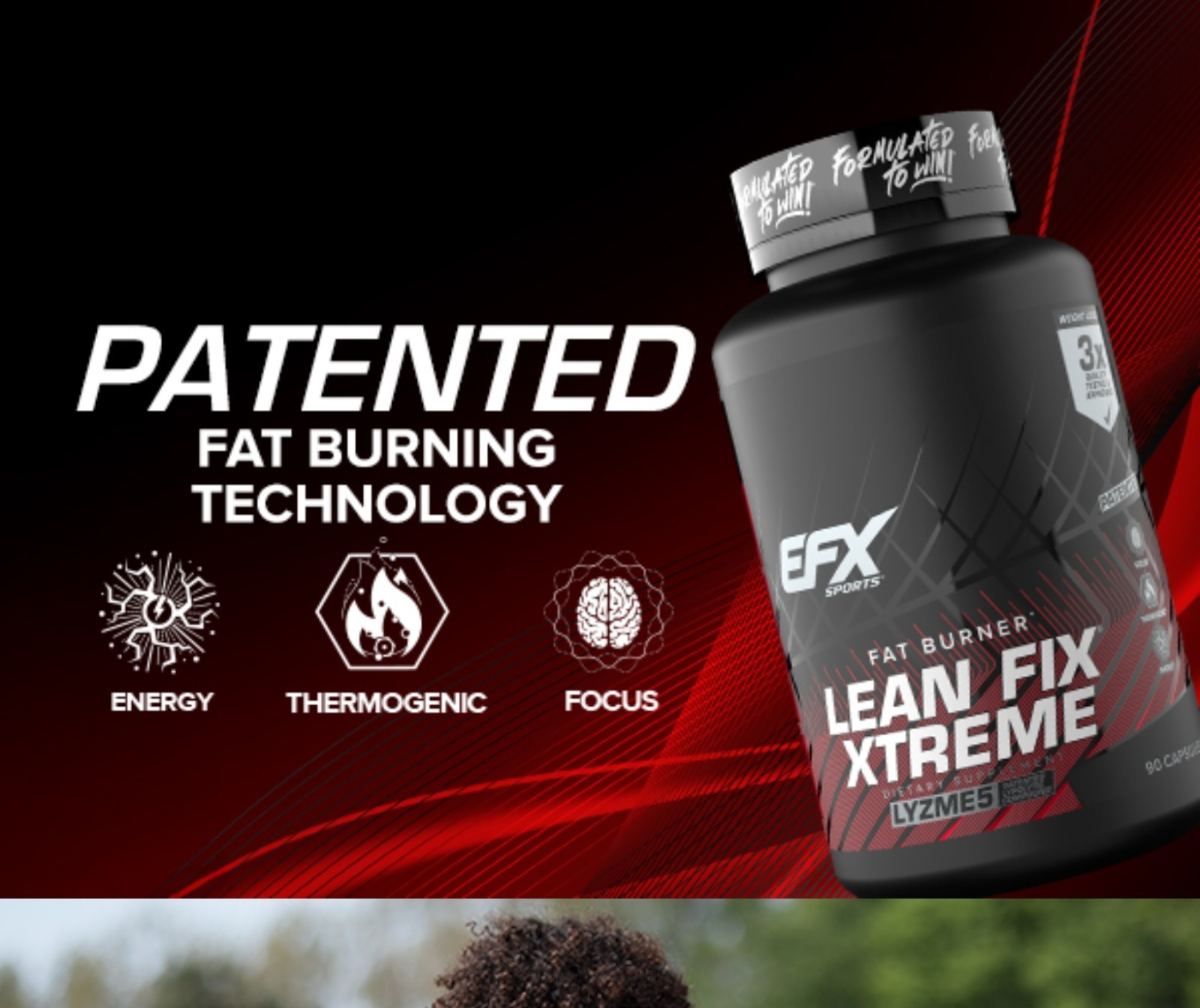 EFXSports LEAN FIX EXTREME Thermo Fat Burner 90 Caps (30 Servings) BEST BY 12/26