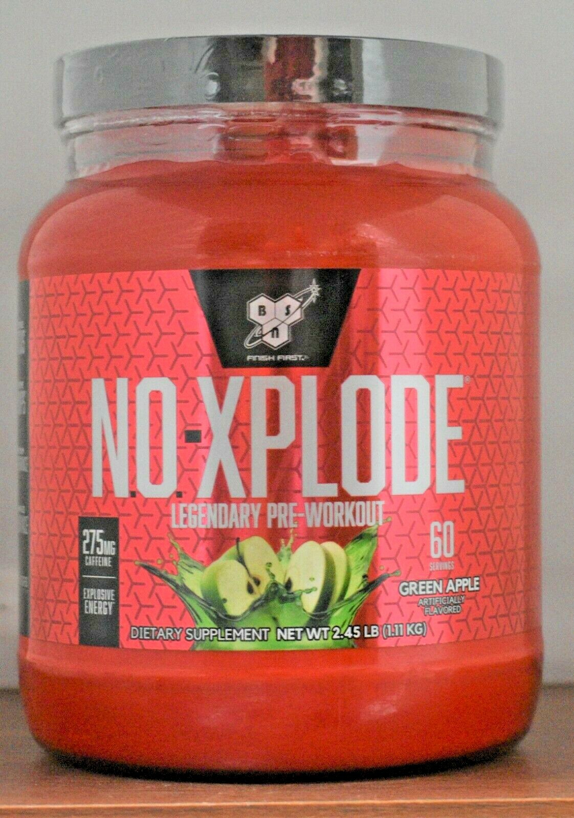 BSN N.O.XPLODE Pre-Workout NO Xplode 2.45lb 60 Servings (Choose Flavor)