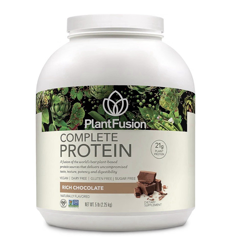 Plant Fusion Complete Protein, Rich Chocolate, 5 lb (2.25 kg)