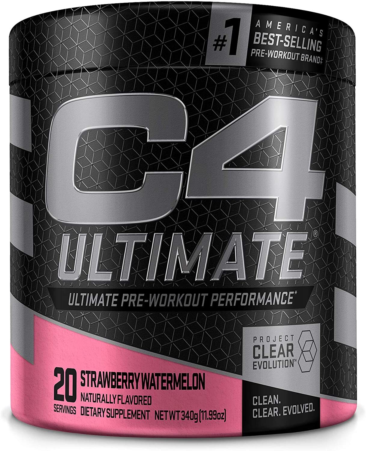 Cellucor C4 Ultimate Pre-Workout Performance (20 Servings) Naturally Flavored