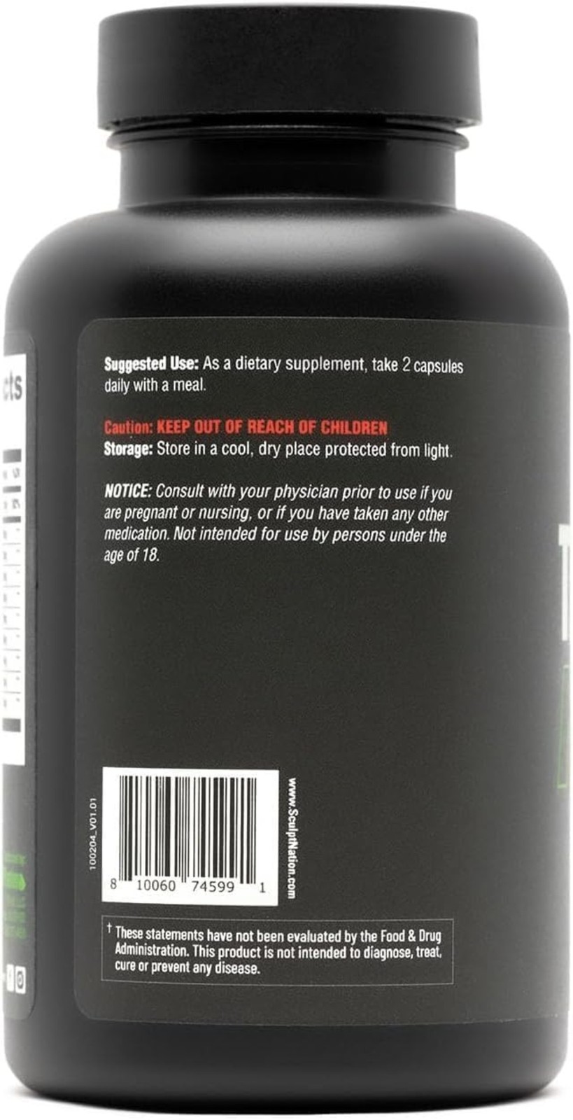 NEW Sculpt Nation by V Shred Test Boost Max-Testosterone Supplement for Men 2028