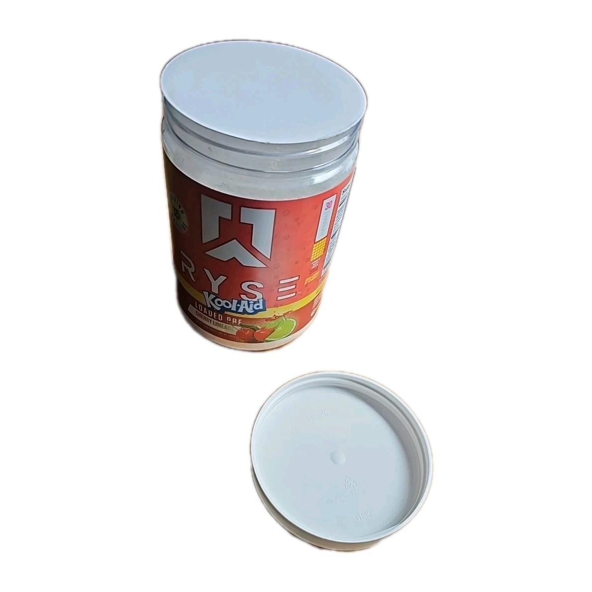 RYSE Loaded Pre Powder Bodybuilding Supplement – Cherry Limeade – Size: 5.1 oz
