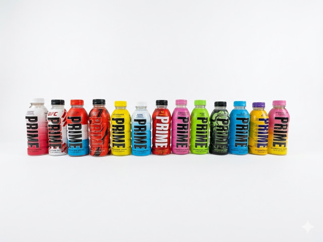 PRIME Hydration – Electrolyte Sports Drink – Variety Pack, 16.9 oz (12 Pack)