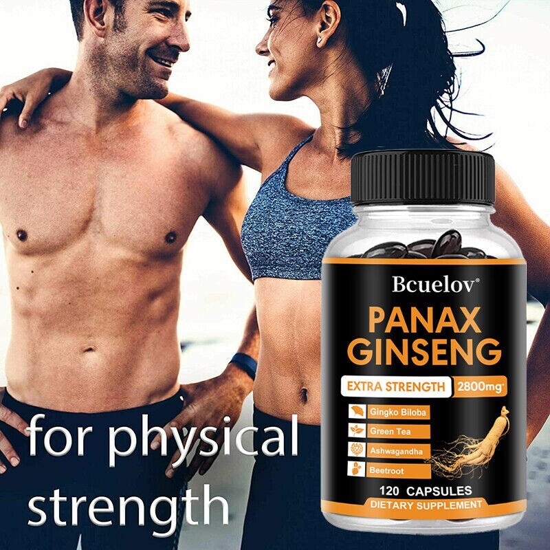 Ginseng Extract – Testosterone Booster, Male Sexual Health and ENERGY Growth
