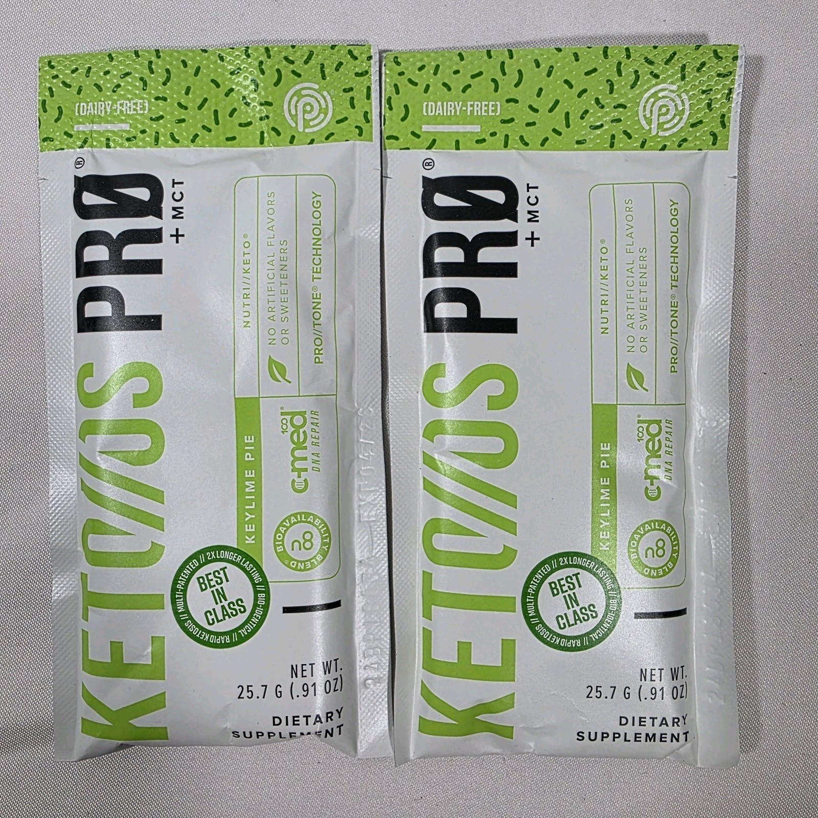 🔥 2 Pruvit Keto OS PRO Ketones Key Lime Pie⚡️