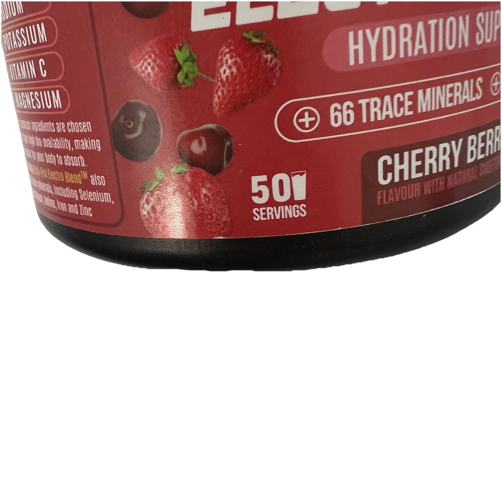 Keto-Pro Electrolytes 250g 50 Servings Cherry Berry