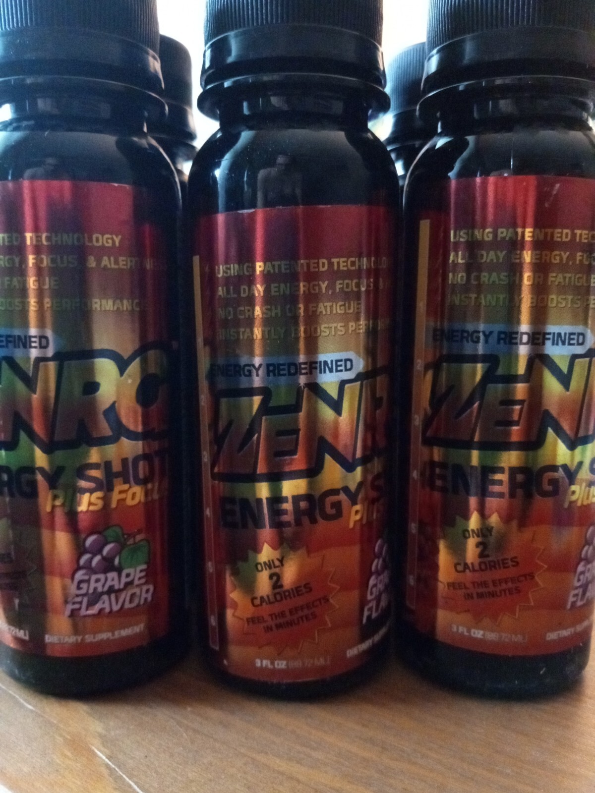 Made In USA (96 Bottles) Energy Drink Grape SE MI Wholesale Lot 4 Cases 8 Boxes
