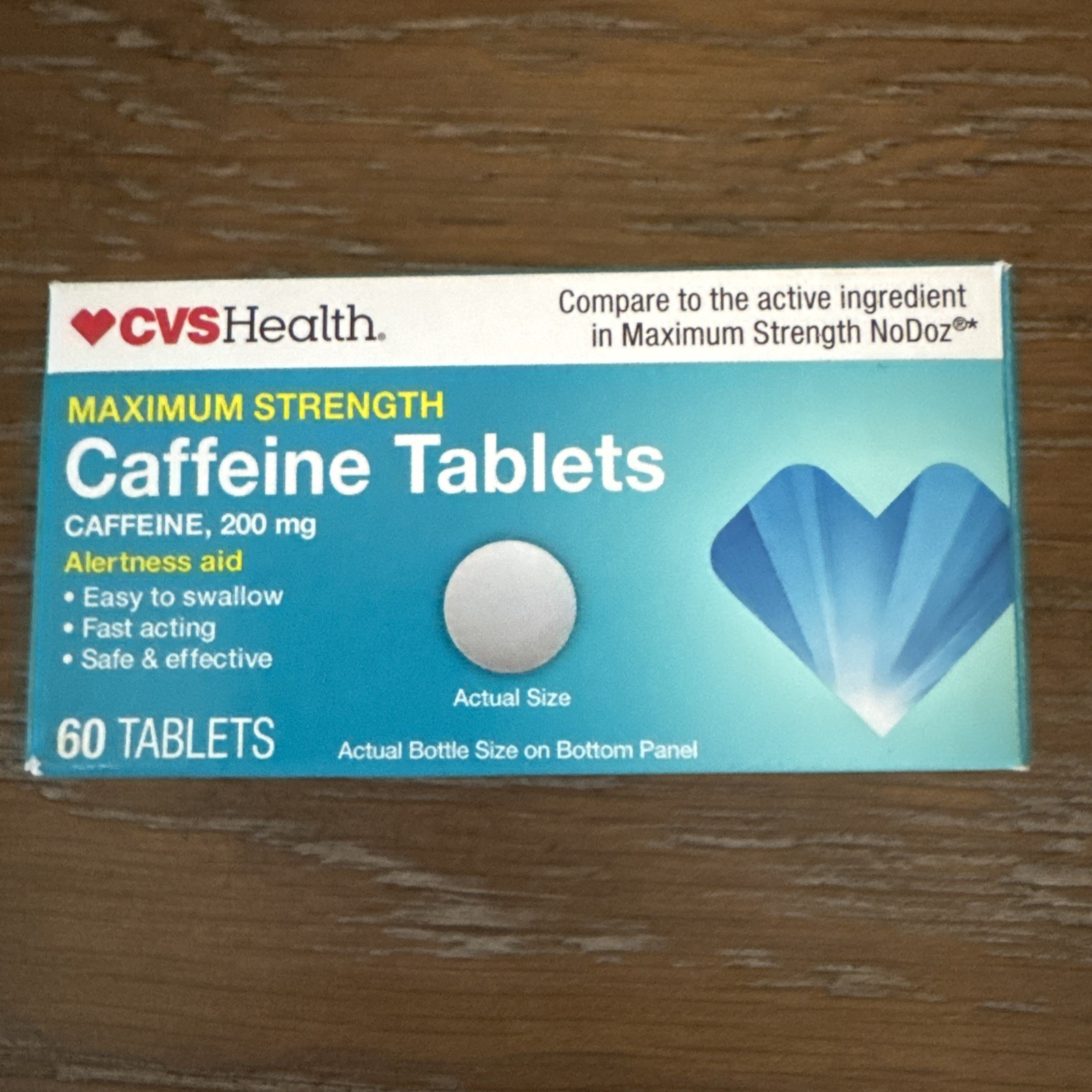 3 pack! CVS Caffeine Pills 80 Tablets per pack! 200mg Per Serving – Alertness
