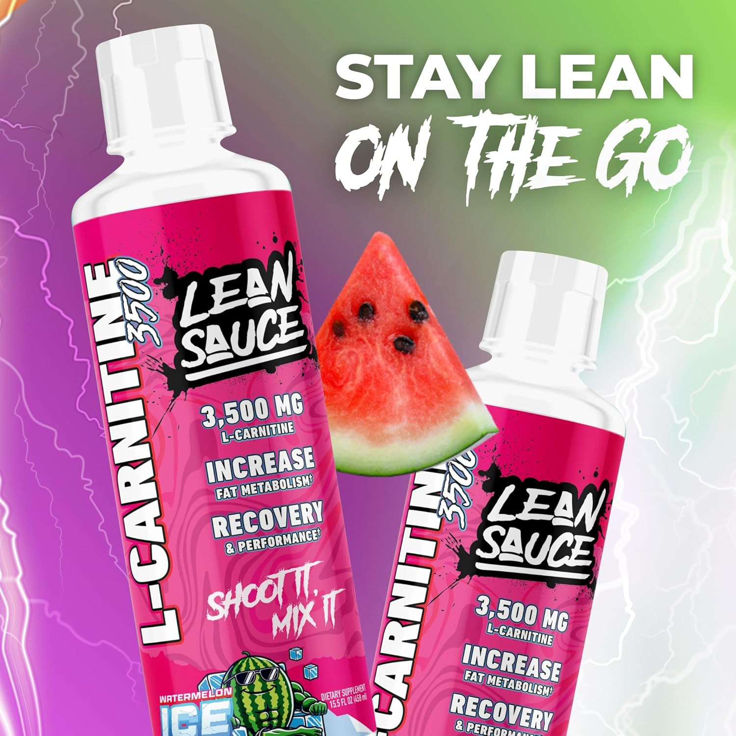 Lean Sauce L-Carnitine Liquid 3500Mg – Watermelon Ice