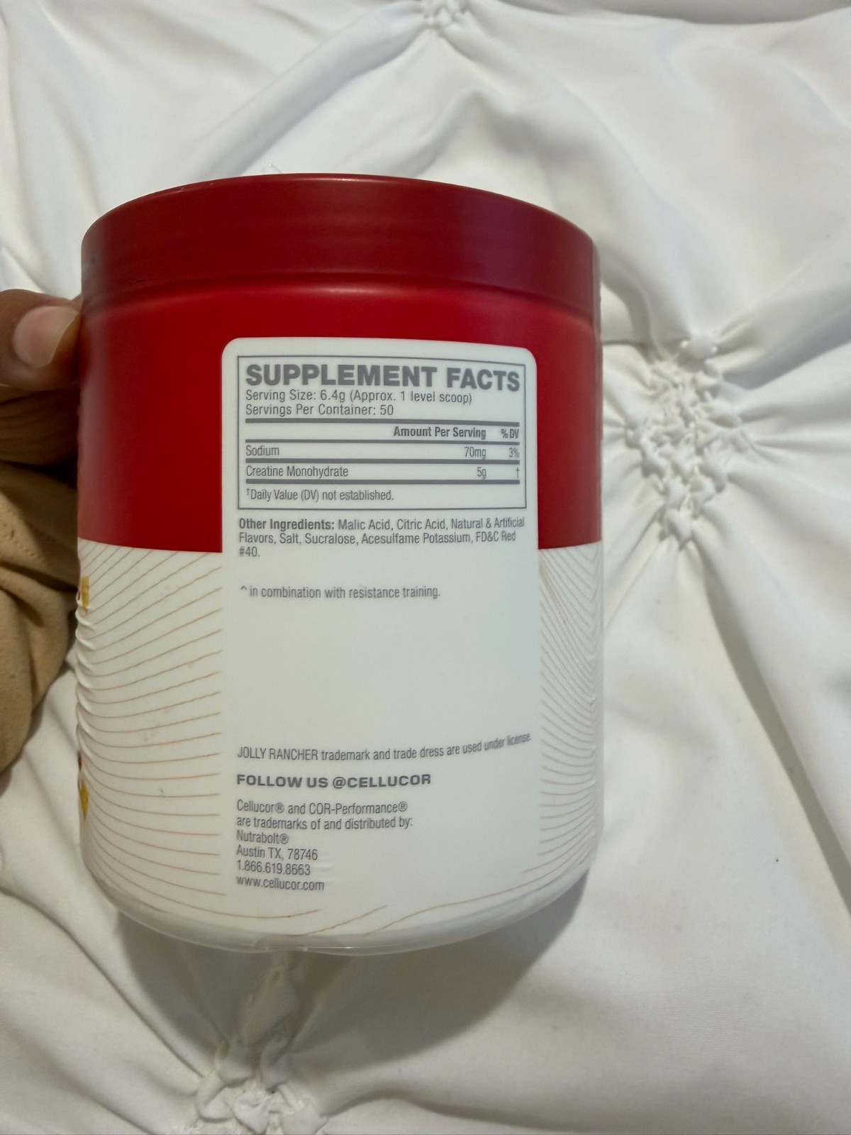 COR-Performance® Creatine, Jolly Rancher, Cherry, 11.3 oz (321 g)