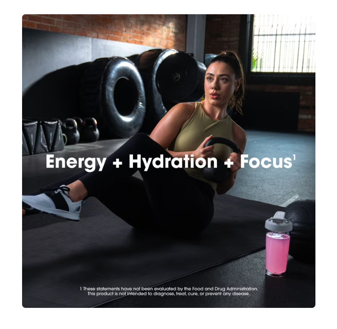 Optimum Nutrition Essential Amino Energy Hydration Plus Focus Powder, Watermelon