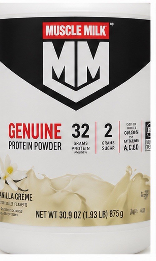 Muscle Milk Lean Muscle Protein Powder, Vanilla Creme – 1.93lbs