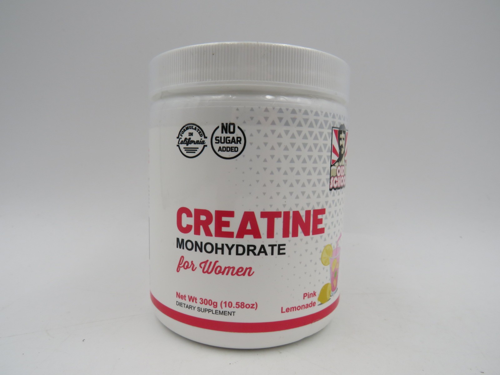 Old School Labs Creatine for Women Post-Workout Supplement Collagen & BCAA 30s