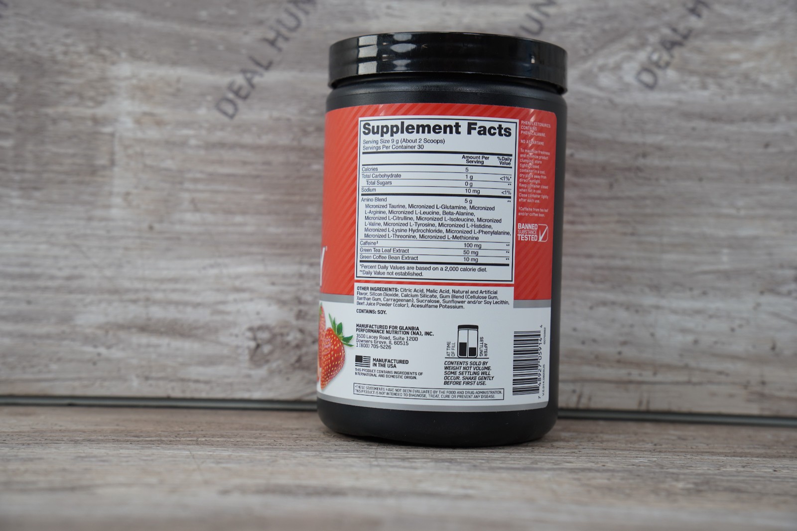 Essential Amin.O. Energy®, Juicy Strawberry Burst, 9.5 oz (270 g) EXP9/27