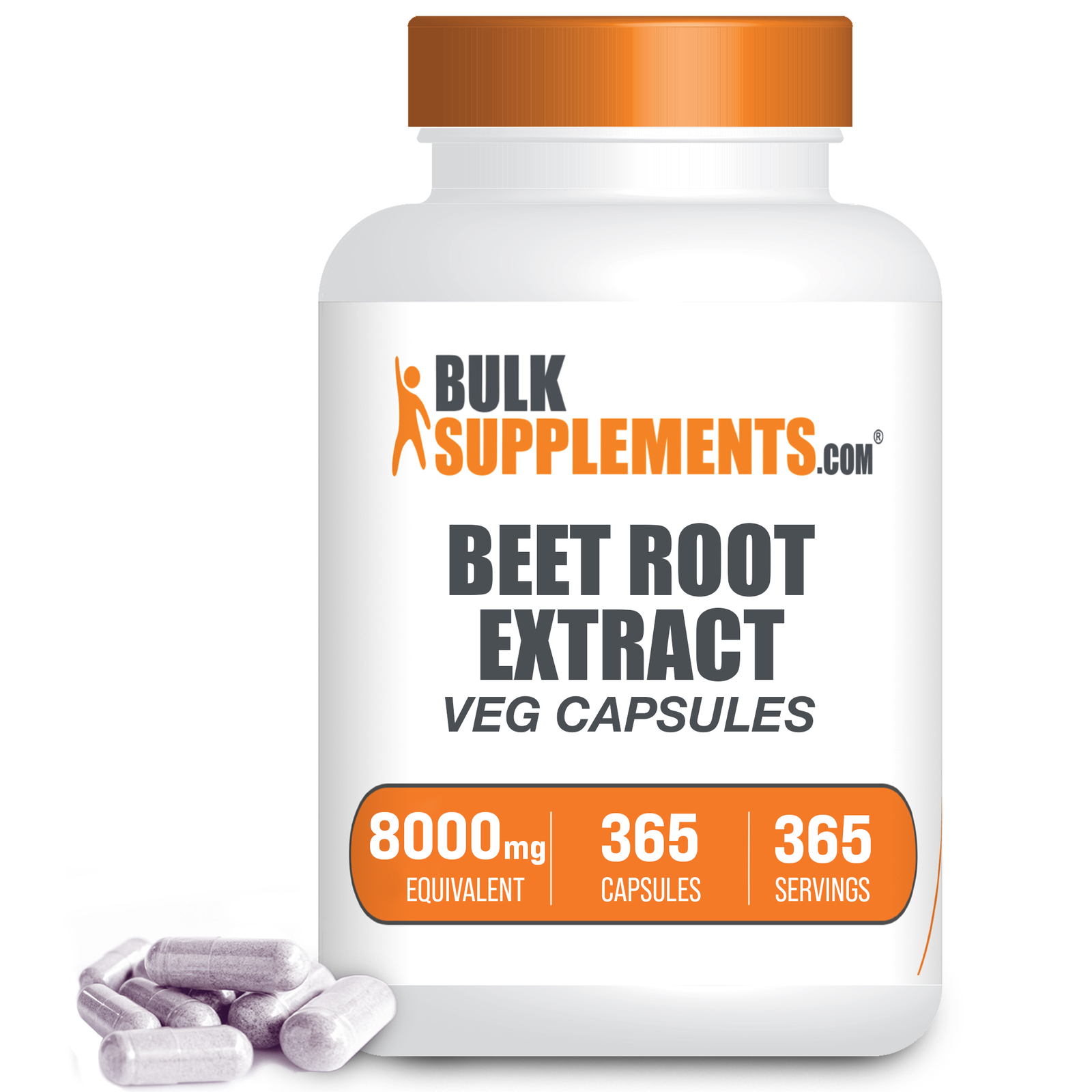 BulkSupplements Beet Root Extract 365 Capsules – 400mg Serving