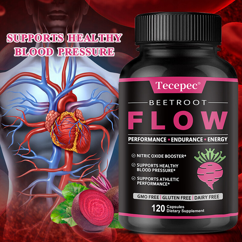 Organic Beet Root Powder Capsules 1300mg | 30 To 120 Caps | Herbal Extract