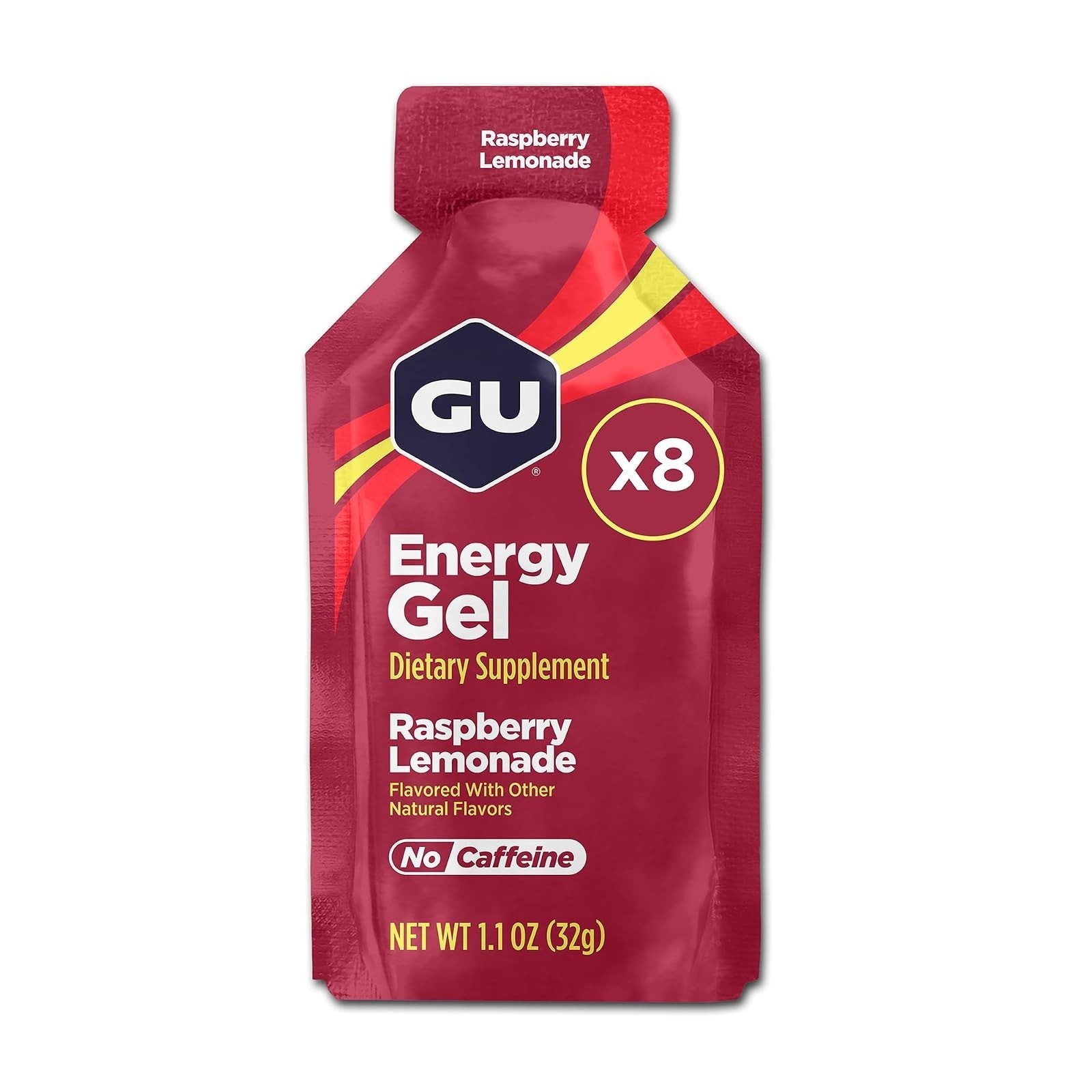 GU Energy Original Sports Nutrition Energy Gel | Vegan, Gluten-Free | 8-Count