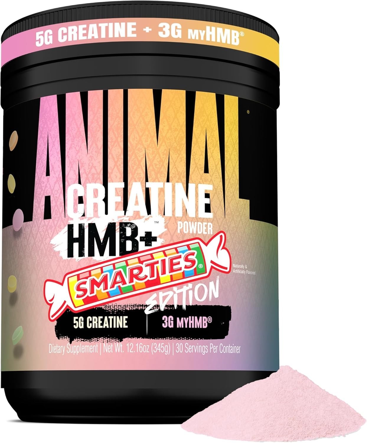 Animal Creatine HMB Powder x Smarties 3g myHMB + 5g Creatine Monohydrate