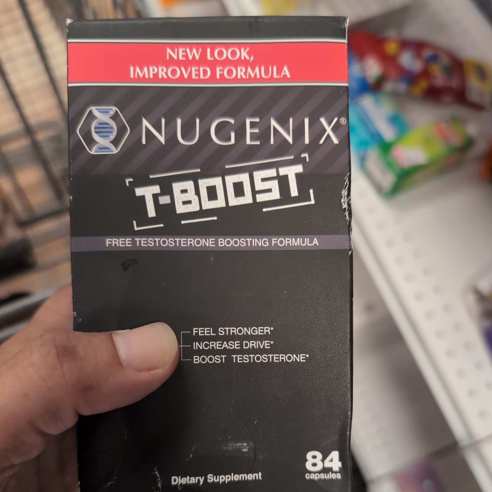 Nugenix T-Boost Free Test. Boosting Formula, 84ct Exp. 03/2026+ New In Box