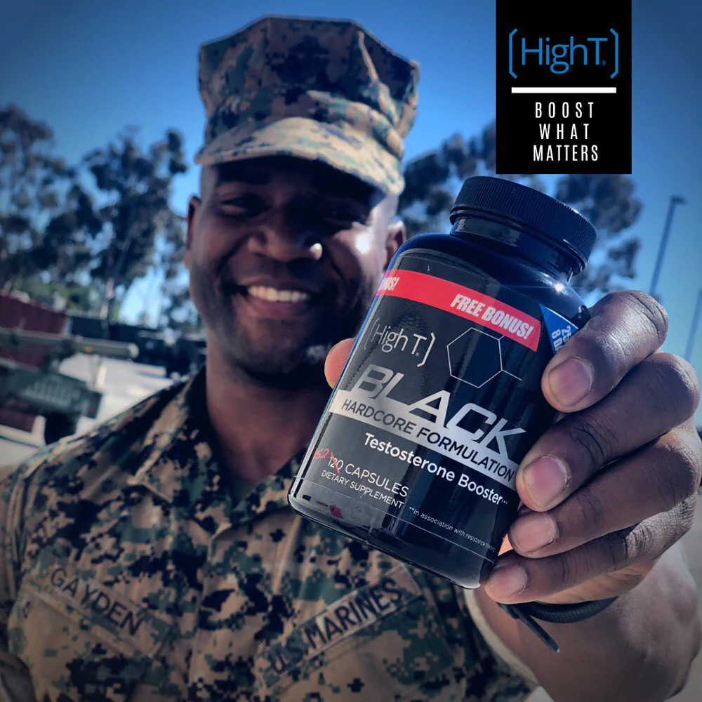 High T Black Testosterone Booster Supplements Strength Stamina Sex Drive 152ct