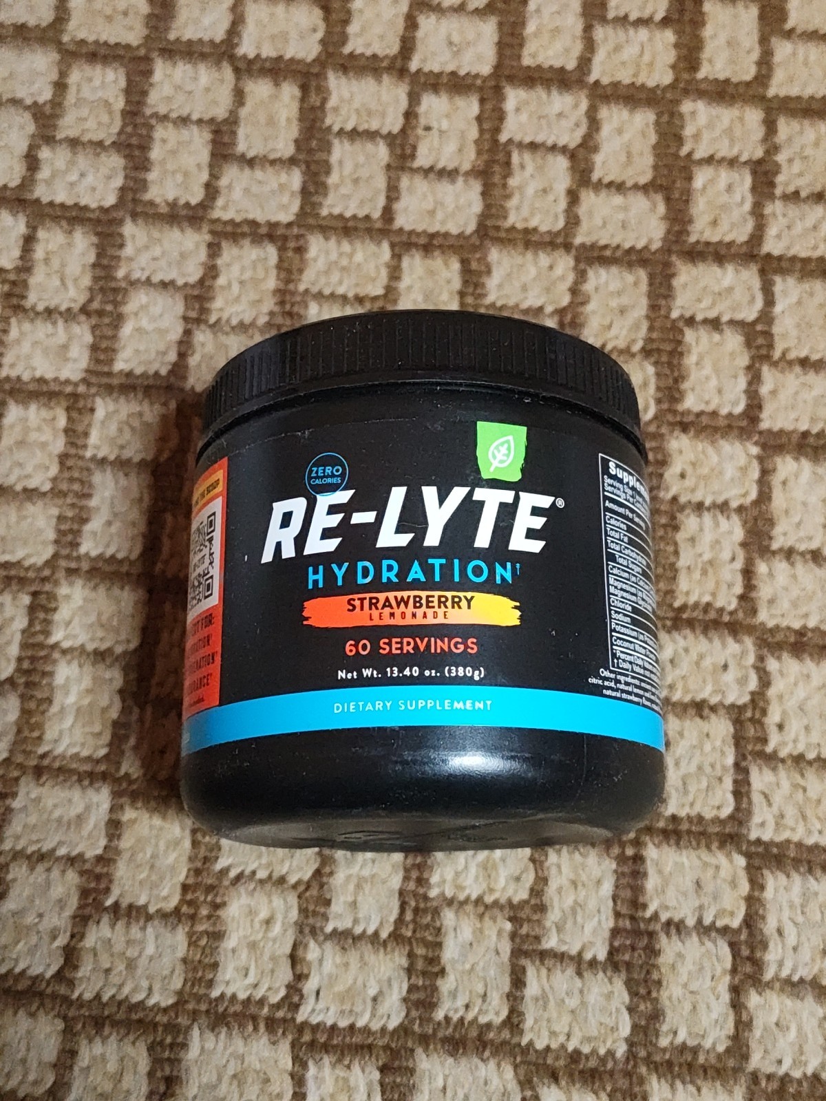 REDMOND ReLyte Re-Lyte Electrolyte Mix Strawberry Lemonade 60 Servings EXP 2030