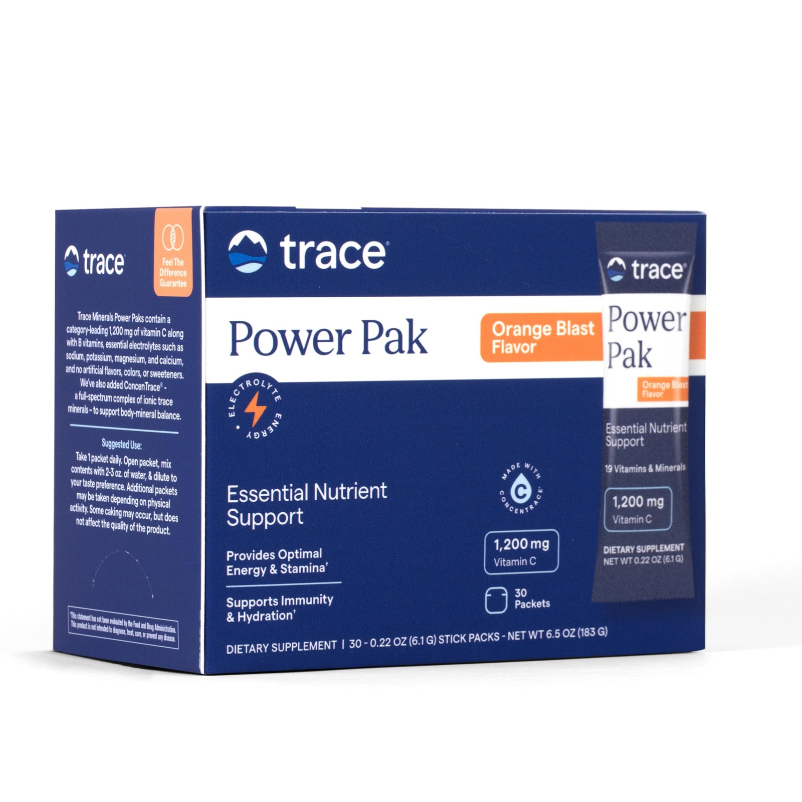 Trace Minerals Electrolyte Stamina Power Pak 30-Pack 30 Servings (Pack of 1)