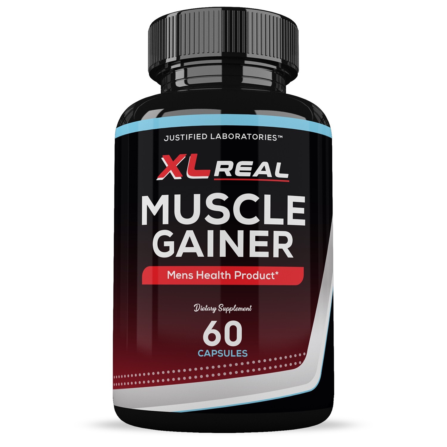 XL Real Muscle Gainer Men’s Health Supplement 1484mg 60 Capsules