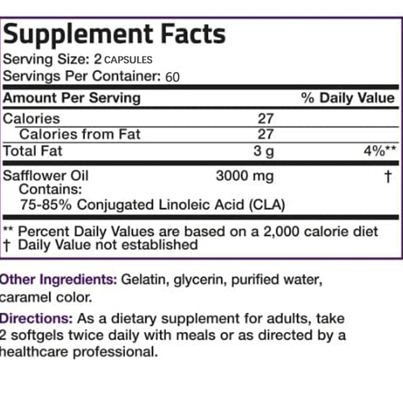 Cla 3000- Fat Burner, Appetite Suppressant, Weight Loss, Lean Muscle