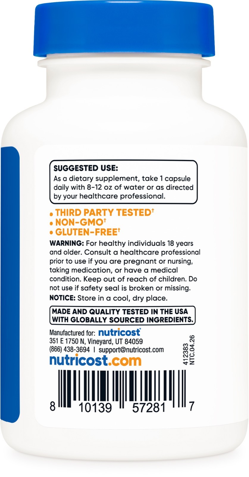 Nutricost Dihydromyricetin (DHM) Capsules (350mg, 90 Capsules) – Vegan, Non-GMO
