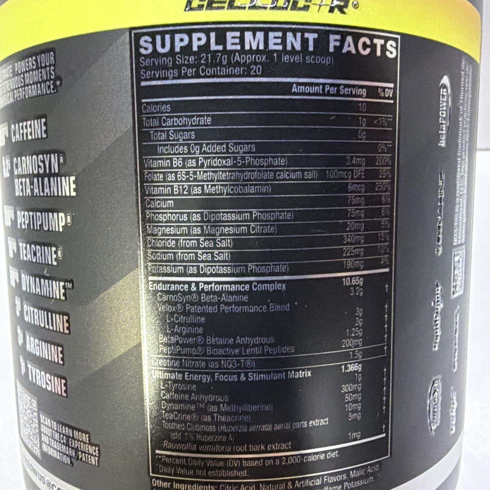 C4 Ultimate Preworkout Strawberry-Watermelon 15.3 oz BB 06/2027